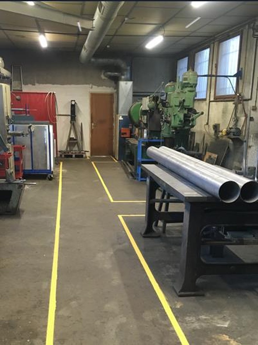Vue d’une zone de l’atelier AMGC